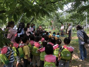 龍江保育園、千代保育園をご招待しました